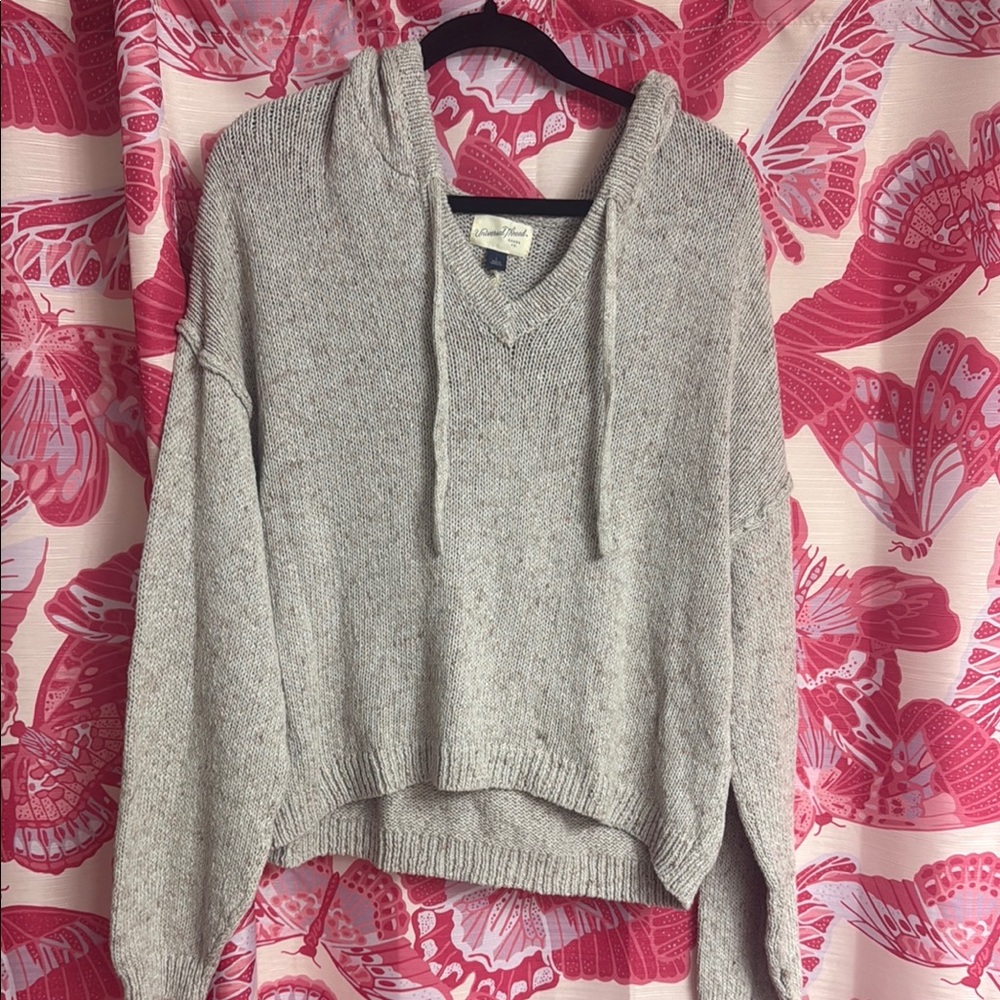 Universal Thread Gray Hooded Sweatshirt